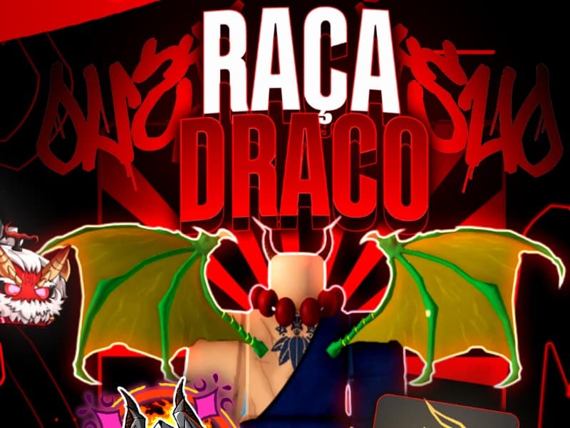 RAÇA DRACO V4 FULL+ LEVEL MÁX+CDK+GODH+ITENS ALEATÓRIOS
